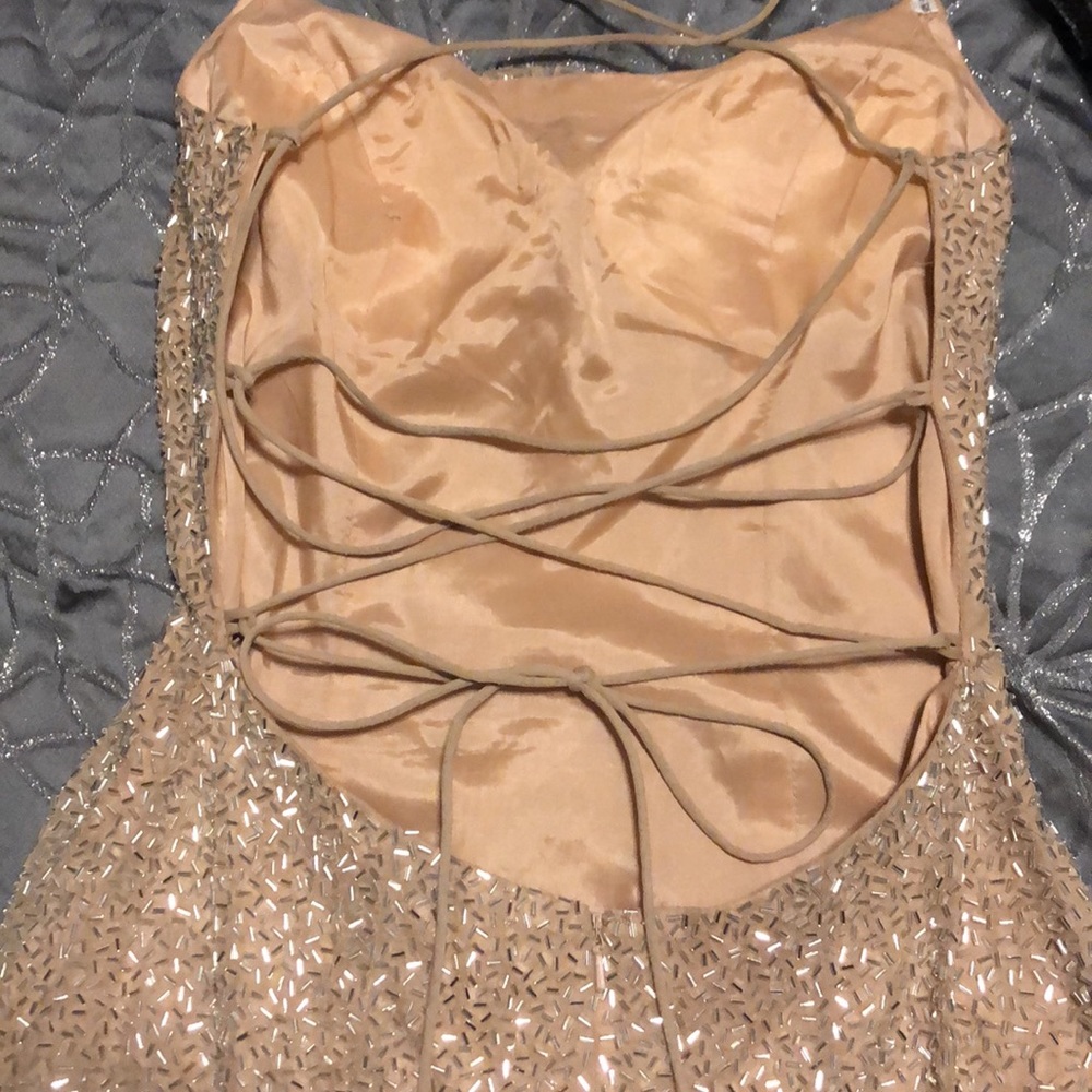 Sherri Hill beaded elegant dress. - Picture 8 of 16
